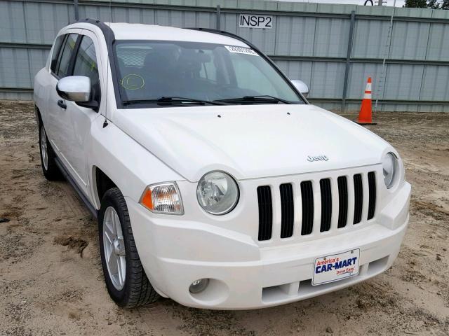1J8FT47AX9D189391 - 2009 JEEP COMPASS SP თეთრი ფოტო 1