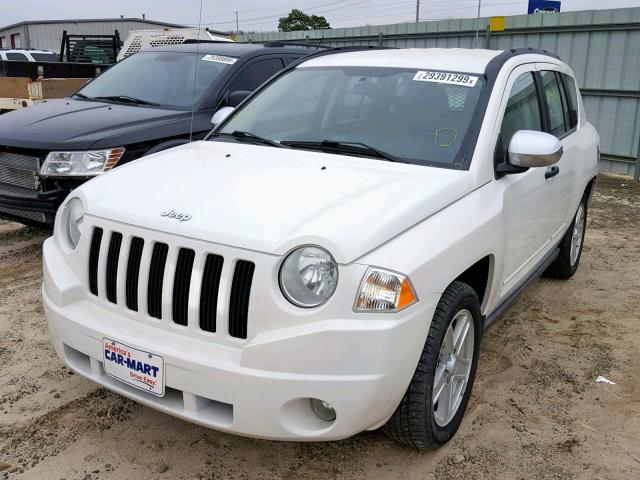 1J8FT47AX9D189391 - 2009 JEEP COMPASS SP თეთრი ფოტო 2