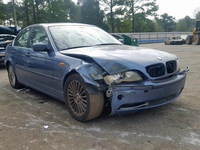 WBAEV53412KM22060 - 2002 BMW 330 I BLUE photo 1