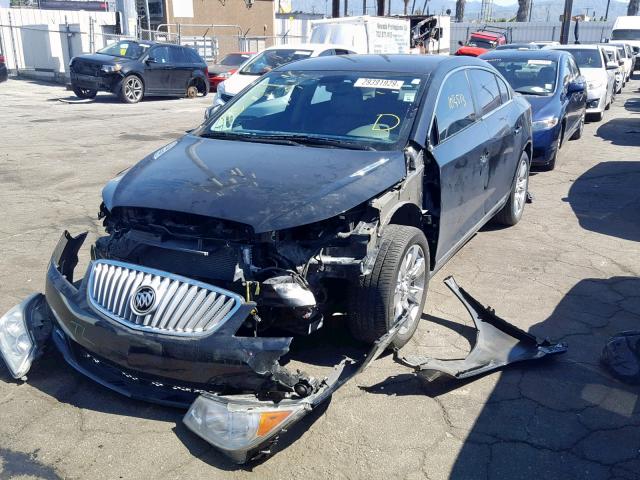 1G4GC5EDXBF318430 - 2011 BUICK LACROSSE C GRAY photo 2