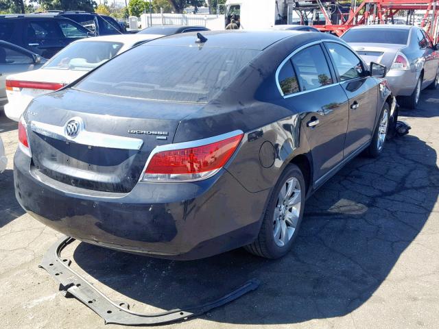 1G4GC5EDXBF318430 - 2011 BUICK LACROSSE C GRAY photo 4