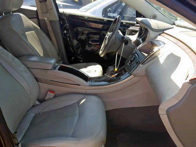 1G4GC5EDXBF318430 - 2011 BUICK LACROSSE C GRAY photo 5