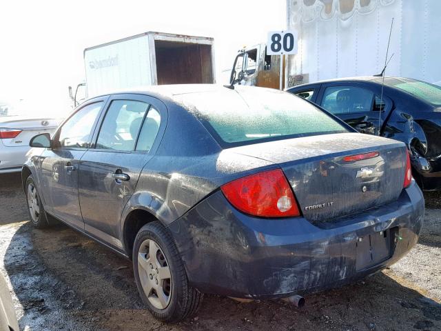 1G1AL58F287174648 - 2008 CHEVROLET COBALT LT GRAY photo 3