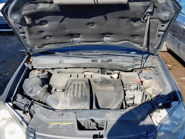 1G1AL58F287174648 - 2008 CHEVROLET COBALT LT GRAY photo 7