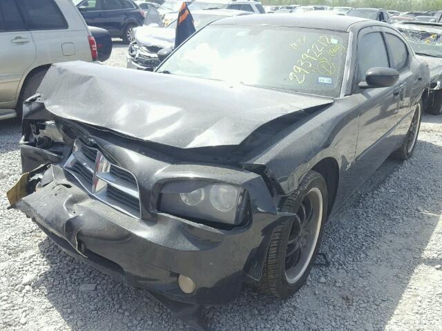 2B3KA33V19H526016 - 2009 DODGE CHARGER SX GRAY photo 2