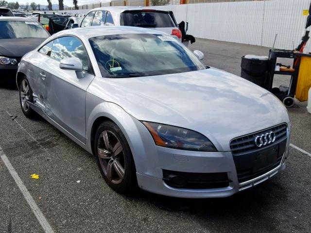 TRUAF38J981033513 - 2008 AUDI TT 2.0T SILVER photo 1