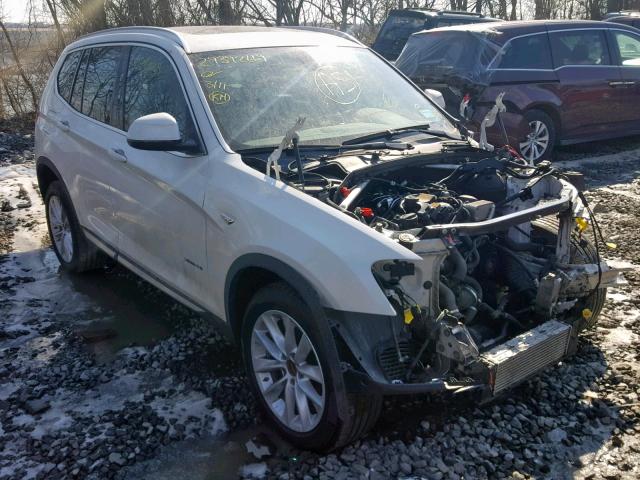 5UXWX9C52F0D48426 - 2015 BMW X3 XDRIVE2 WHITE photo 1