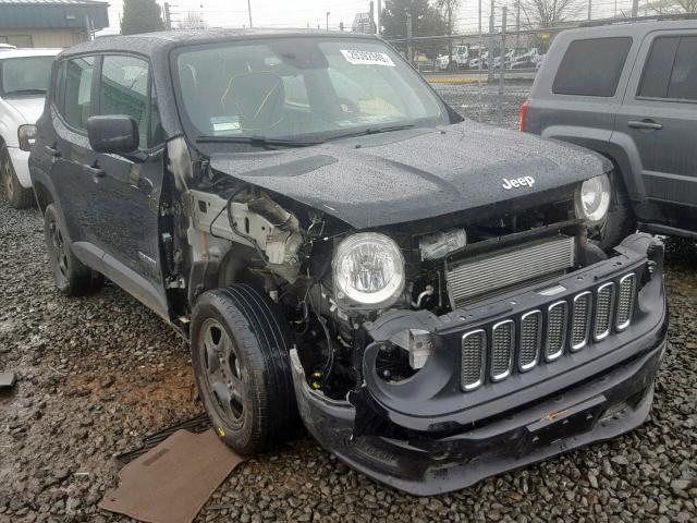 ZACCJBAB3JPG95849 - 2018 JEEP RENEGADE S BLACK photo 1