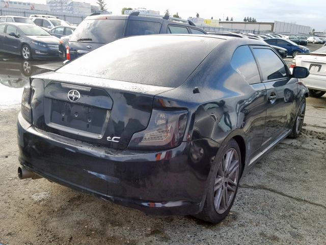 JTKJF5C78D3045399 - 2013 TOYOTA SCION TC 黑色 照片 4