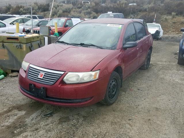 1G8AZ55F86Z142017 - 2006 SATURN ION LEVEL MAROON photo 2