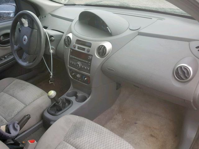 1G8AZ55F86Z142017 - 2006 SATURN ION LEVEL MAROON photo 9