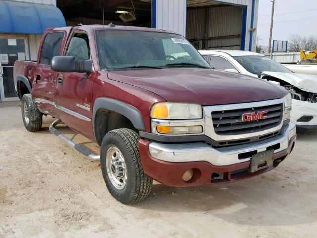 1GTHC23193F250185 - 2003 GMC SIERRA C25 MAROON photo 1