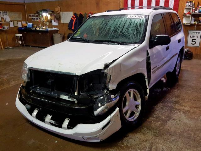 1GKDT13S762283395 - 2006 GMC ENVOY WHITE photo 2