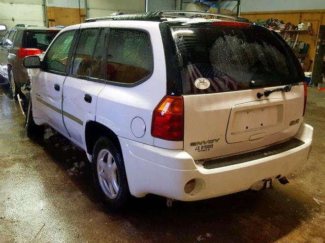 1GKDT13S762283395 - 2006 GMC ENVOY WHITE photo 3