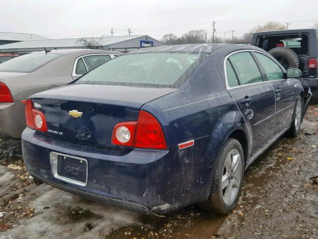 1G1ZC5EB4A4130243 - 2010 CHEVROLET MALIBU 1LT ლურჯი ფოტო 4