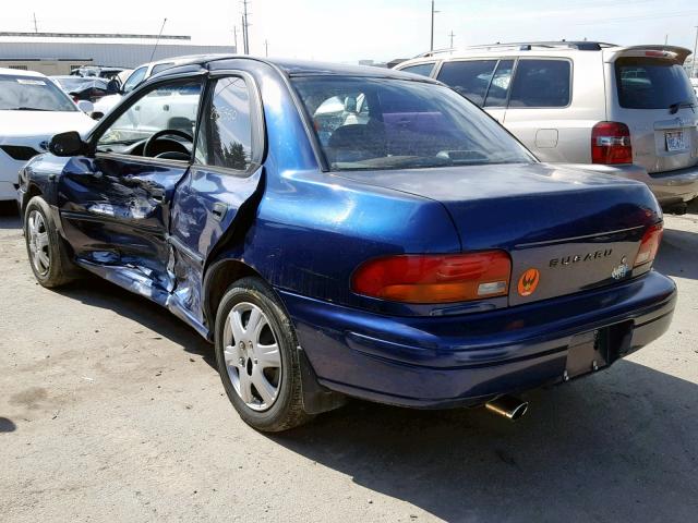 JF1GC43551H503181 - 2001 SUBARU IMPREZA L BLUE photo 3