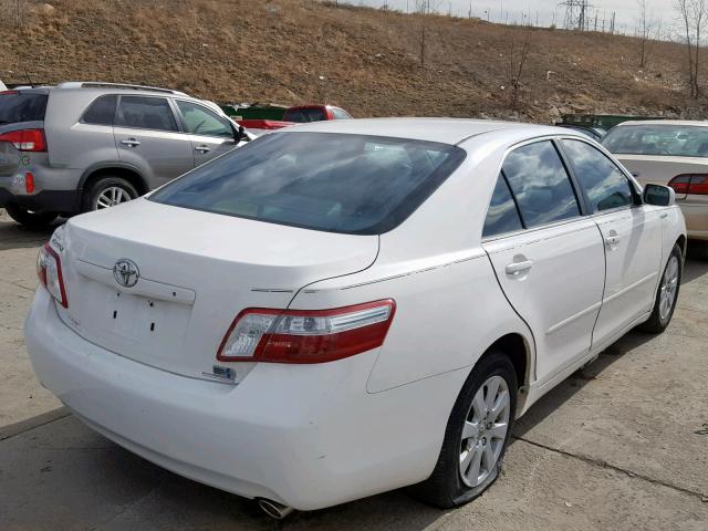 JTNBB46K273014201 - 2007 TOYOTA CAMRY NEW WHITE photo 4