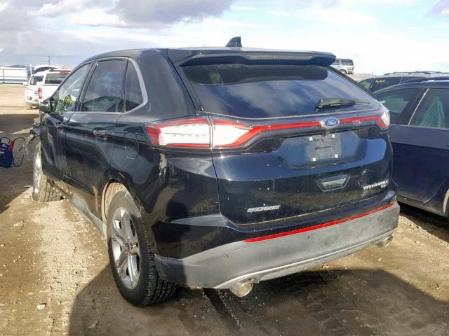 2FMPK4K89JBC13365 - 2018 FORD EDGE TITAN BLACK photo 3