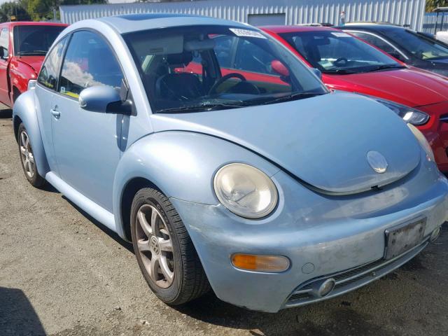 3VWCD31CX5M411743 - 2005 VOLKSWAGEN NEW BEETLE Blau Foto 1