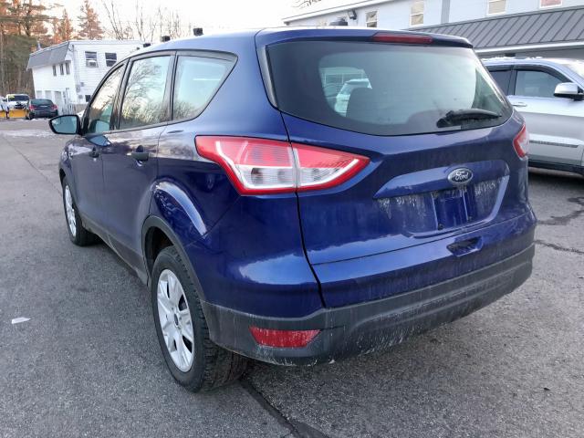 1FMCU0F70EUB52281 - 2014 FORD ESCAPE S BLUE photo 3