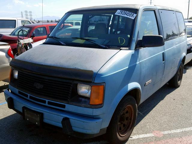 1GNDM15Z2RB146122 - 1994 CHEVROLET ASTRO BLUE photo 2