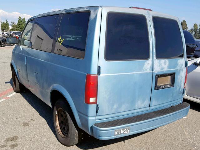 1GNDM15Z2RB146122 - 1994 CHEVROLET ASTRO BLUE photo 3