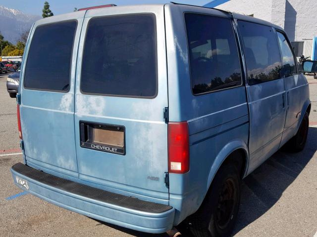 1GNDM15Z2RB146122 - 1994 CHEVROLET ASTRO BLUE photo 4