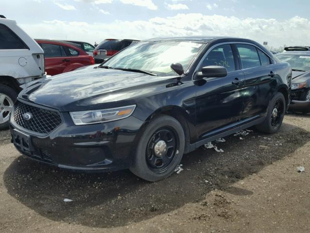 1FAHP2MK8FG162096 - 2015 FORD TAURUS POL BLACK photo 2