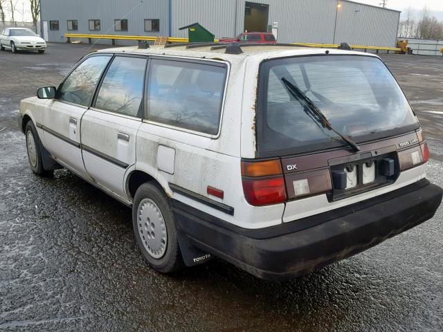 JT2SV21W2L0329871 - 1990 TOYOTA CAMRY DLX თეთრი ფოტო 3