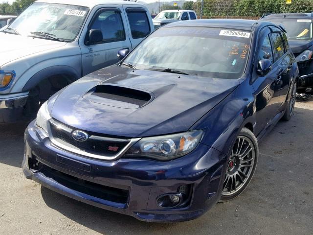 JF1GR8H69BL816143 - 2011 SUBARU IMPREZA WR BLUE photo 2