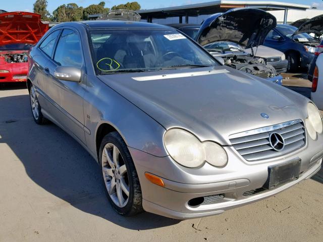 WDBRN40J33A502801 - 2003 MERCEDES-BENZ C 230K SPO SILVER photo 1