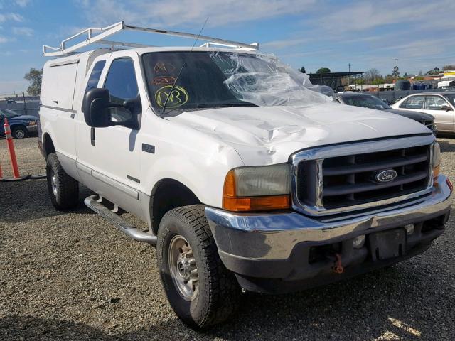 1FTSX31F81ED72358 - 2001 FORD F350 SRW S WHITE photo 1