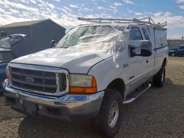 1FTSX31F81ED72358 - 2001 FORD F350 SRW S WHITE photo 2