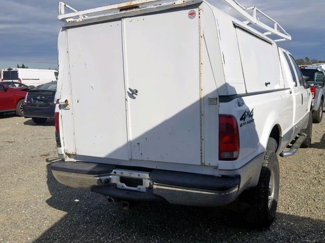 1FTSX31F81ED72358 - 2001 FORD F350 SRW S WHITE photo 4