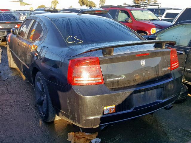 2B3LA73W36H511596 - 2006 DODGE CHARGER SR BLACK photo 3