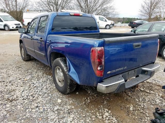 1GCCS136X58173062 - 2005 CHEVROLET COLORADO  photo 3