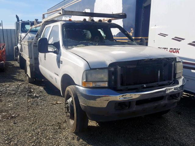 1FDAW56F72ED29095 - 2002 FORD F550 SUPER WHITE photo 1