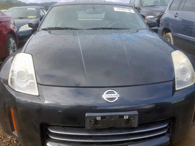 JN1AZ34D96M302111 - 2006 NISSAN 350Z COUPE BLACK photo 9