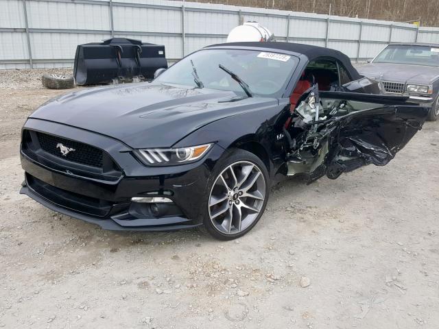 1FATP8FF4G5205794 - 2016 FORD MUSTANG GT BLACK photo 2