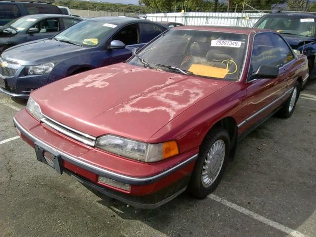 JH4KA3157JC002988 - 1988 ACURA LEGEND L RED photo 2