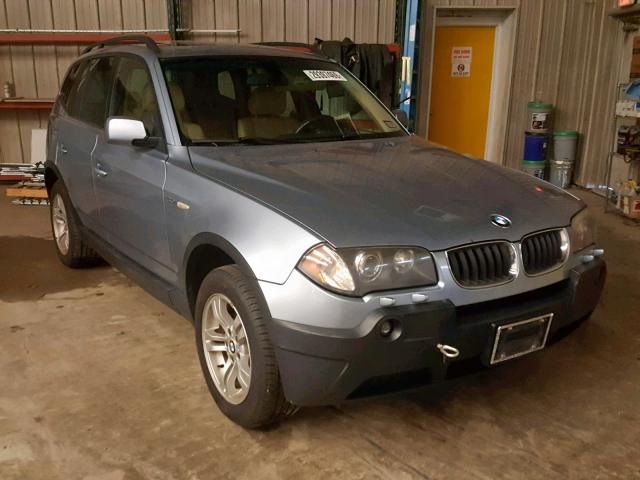 WBXPA934X5WD15171 - 2005 BMW X3 3.0I SILVER photo 1