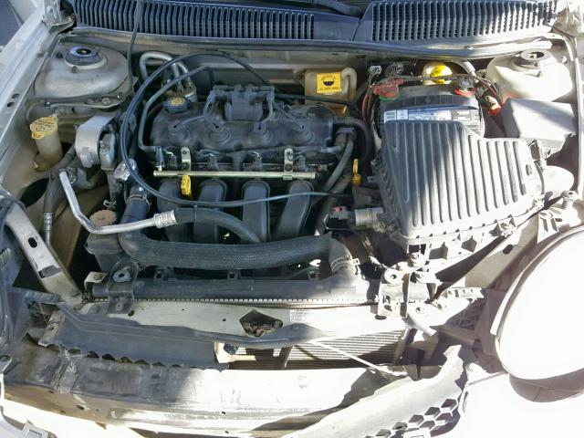 1B3ES26C44D557572 - 2004 DODGE NEON BASE SILVER photo 7