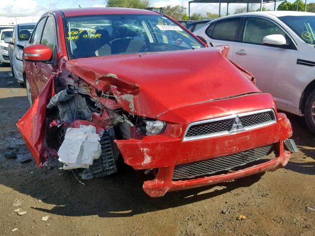 JA32U2FU4FU013305 - 2015 MITSUBISHI LANCER ES RED photo 1