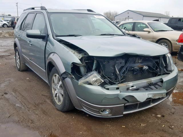 1FMDK02W58GA30266 - 2008 FORD TAURUS X S TEAL photo 1