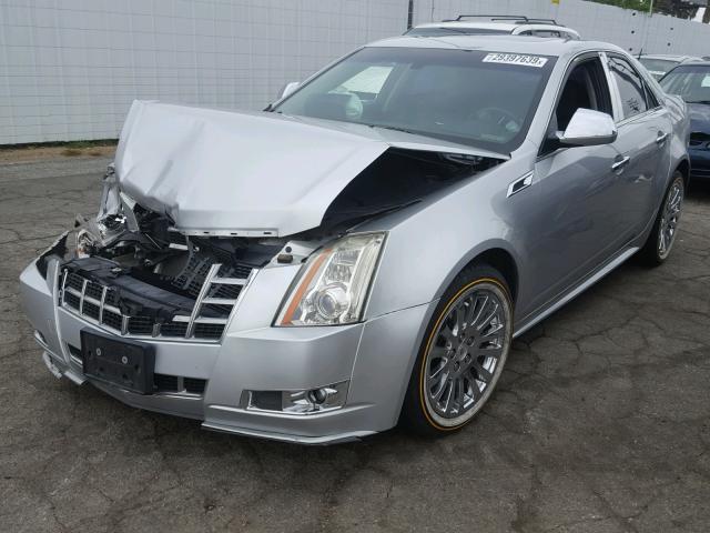 1G6DP5E32D0143523 - 2013 CADILLAC CTS PREMIU SILVER photo 2