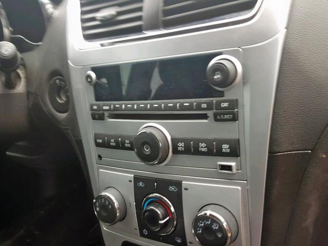 1G1ZC5E01CF311564 - 2012 CHEVROLET MALIBU 1LT ვერცხლისფერი ფოტო 9