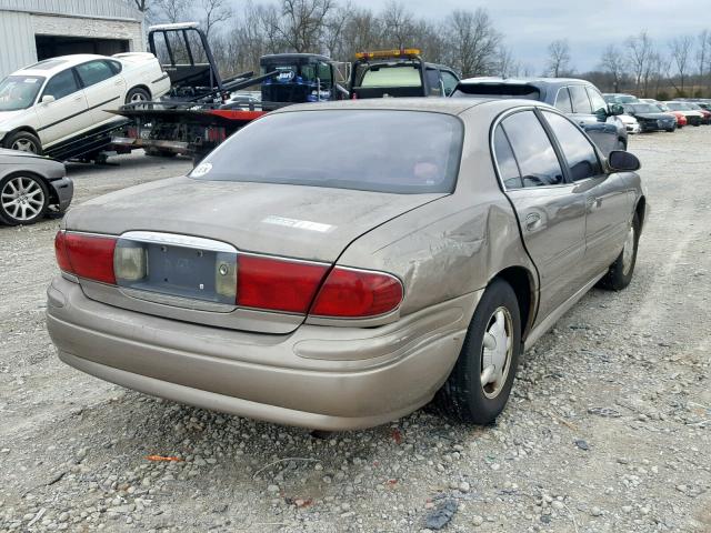 1G4HP54K4YU305265 - 2000 BUICK LESABRE CU BROWN photo 4