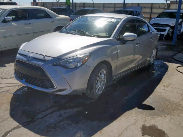 3MYDLBZV0GY121311 - 2016 TOYOTA SCION IA SILVER photo 2