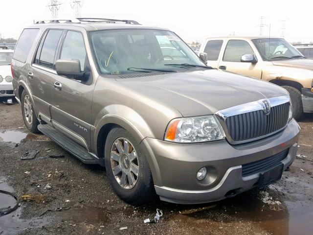 5LMFU28R14LJ39077 - 2004 LINCOLN NAVIGATOR TAN photo 1