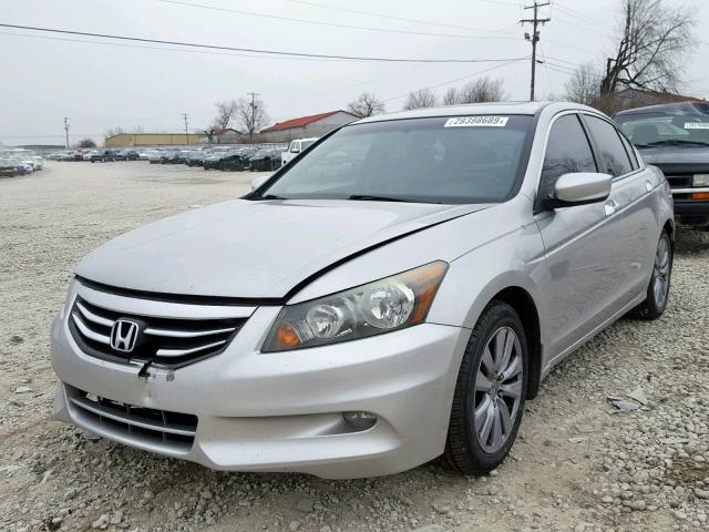 5KBCP3F8XBB002495 - 2011 HONDA ACCORD EXL SILVER photo 2